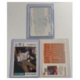 Michael Jordan 3 Card Basketball Lot