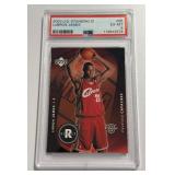 LeBron James RC 2003 Upper Deck Standing O! #85 PSA 6 EX-MY Rookie Basketball Card