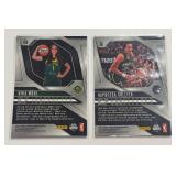 Napheesa Collier and Nika Muhl WNBA 2024 Prizm Baketball Cards