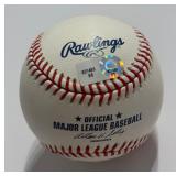 Tom Brunansky Signed Baseball Rawlings OALB Brown Ball Minnesota Twins