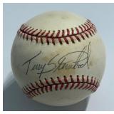 Terry Steinbach Signed Rawlings OALB Budig Ball Minnesota Twins