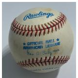 Terry Steinbach Signed Rawlings OALB Budig Ball Minnesota Twins