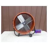 30 Maxair Pro floor fan on wheels. As shown.