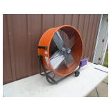 30 Maxair Pro floor fan on wheels. As shown.