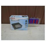 New first Alert digital security box. As shown.