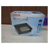 New first Alert digital security box. As shown.