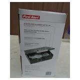 New first Alert digital security box. As shown.