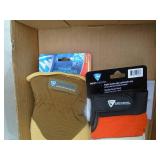 Flat of gloves & hankey