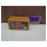 Real Steel 5" mechanics bench vice. New in box. As shown.