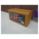 Real Steel 5" mechanics bench vice. New in box. As shown.