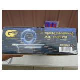 New GP complete sand blast kit. As shown.
