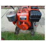 Homelite 3 gas trash pump. Cast iron with spare housing. Tested & works. As shown.