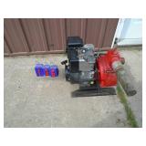 Homelite 5 hp Briggs water pump. Used condition. Tested & works. As shown.