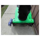 Lawn Boy 320E snow thrower. Electric start. Good condition. Tested & works. As shown.