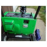 Lawn Boy 320E snow thrower. Electric start. Good condition. Tested & works. As shown.