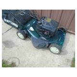 Craftsman 6.5 hp 22 self propelled mower. Used condition. Tested & works. As shown.