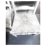 Shabby Chic Drop Leaf Table and Chairs Plus Two extra Chairs Great Condition