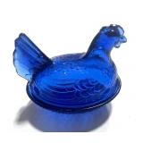 Blue Hen on Nest 4.5"