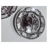 3 Italian Made Ship Plates