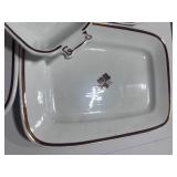 6 Pieces of Alfred Meakin Tea Leaf Serving Dishes