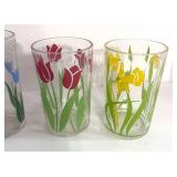 Set of 4 Hazel Atlas Swanky Swig Juice Glasses
