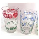 Set of 4 Vintage Juice Glasses
