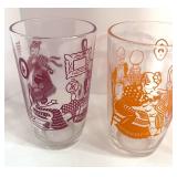 Set of 5 Hazel Atlas Swanky Swig Bustling Betty
