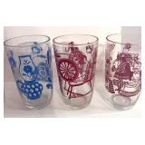 Set of 5 Hazel Atlas Swanky Swig Bustling Betty