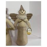 Pair of Dee Foust for Bethany Lowe Music Themed Vintage Style Snow People