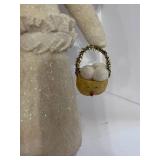 Pair of Dee Foust for Bethany Lowe Music Themed Vintage Style Snow People