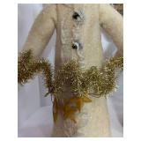 Pair of Dee Foust for Bethany Lowe Music Themed Vintage Style Snow People
