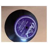 Record Album Book with 10-78rpm Records: Mel Torme, Margaret Whiting, Vaugh Moore and others
