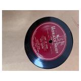 Record Album Book with 7-78rpm Records: Bing Crosby, Artie Shaw and others