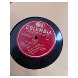Record Album Book with 7-78rpm Records:Frank Petty, Perry Como and other