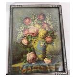 Vintage Framed Lithograph by Lydia Dunham Smith Fabian