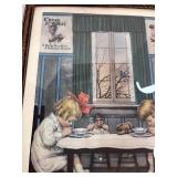Cream Of Wheat Art Print Saying Grace 11"x15"