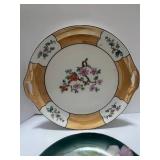 Bavarian Lustreware Plate and German Plate