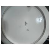 Bavarian Lustreware Plate and German Plate