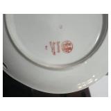 Bavarian Lustreware Plate and German Plate