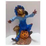1977 Hand Painted Ceramic Scarecrow