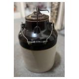 Red Wing Union Stoneware Crock w Bail Top #3 Applesauce Jug