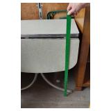 Retro Drop-Leaf Table with Metal Legs