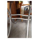 Retro Drop-Leaf Table with Metal Legs