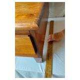 Mid-Century Modern Wooden Side Table with Drawer