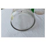 Vintage Bottles and Decorative Items including Roth Greeting Cards Plate and Cup Set