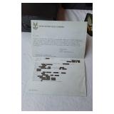 Halo UNSC Section 3 Archive Box with Pictured Contents