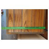 Wooden Storage Cabinet with Hinged Lid