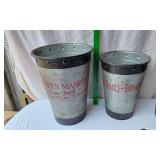 Metal Buckets and Wire Baskets