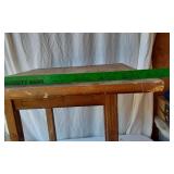 Solid Wood Vintage Side Table 24 1/2" Tall