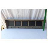 Decorative Home Decor Lot including Ornate Mirror, Framed Art, and Wood Signs